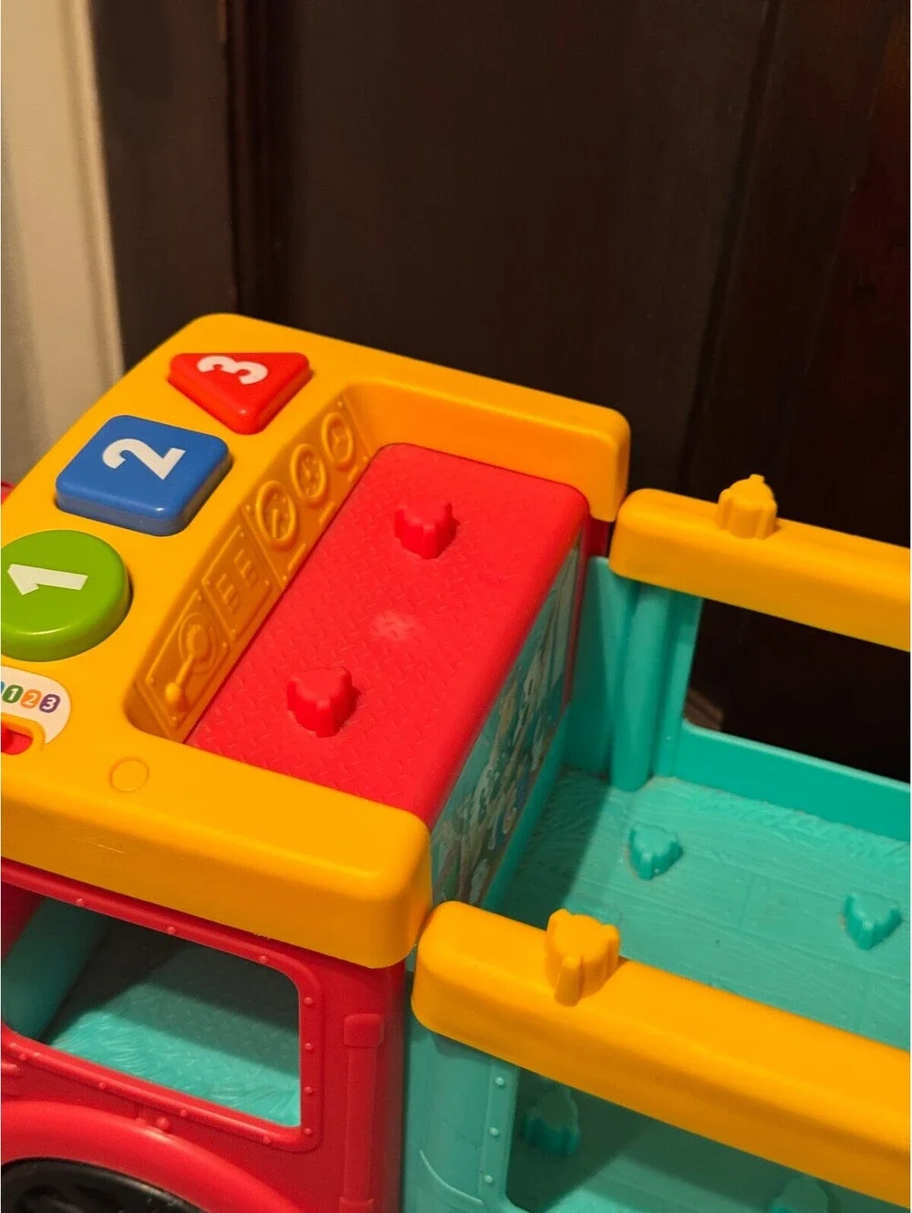Fisher-Price Little People ABC Express Learning Train Toy Light & Sound Tested